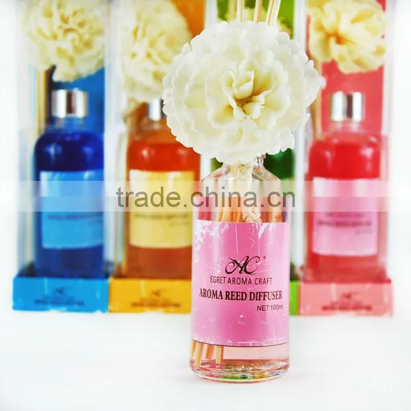EA3-140018 Decorative Sola Flower Natural Aroma Flower Diffuser With Rattan Sticks photo-3