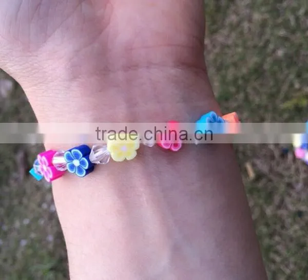 New Arrive Fashion Kids Bead Bracelets Colorful Acrylic Bracelets photo-2