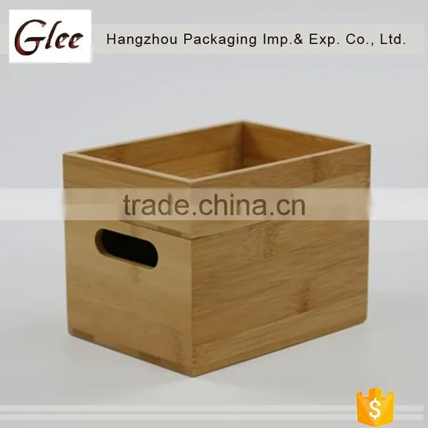 Clear ,simple and Beautiful Factory Direct Handmade Custom Bamboo Box photo-4