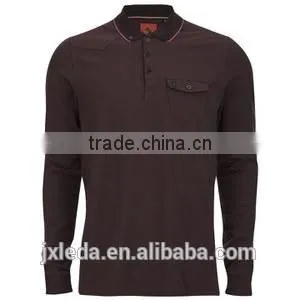 Men's Polo Collar Long Sleeve Tees Sport Polo t Shirt for Men photo-4