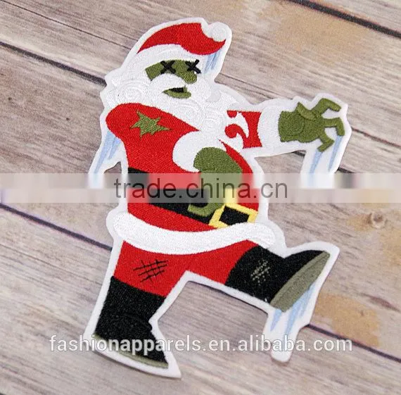 Custom High Quality Embroidered Creative Skulls Patch for Clothes Embroidery Patch Made in China Choose Size/color photo-3