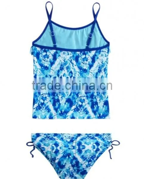 Children Stylish Folk Girl Swimwear photo-3