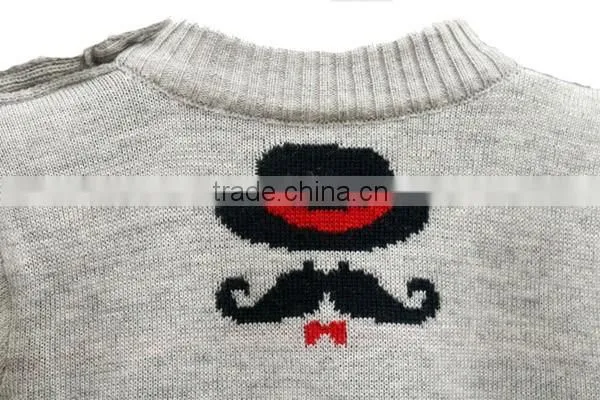 Cartoon Style Wool Sweater Design for Baby Kids photo-5
