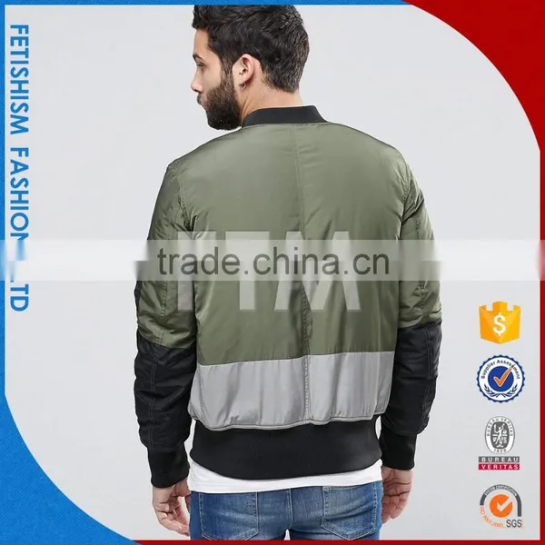 Professional Manufacturer OEM Plain Baseball Jacket photo-2