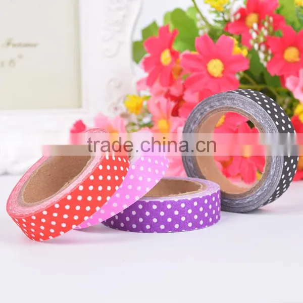 1.5cm*1m Pokla Dot Pattern Washi Deco Tape photo-4