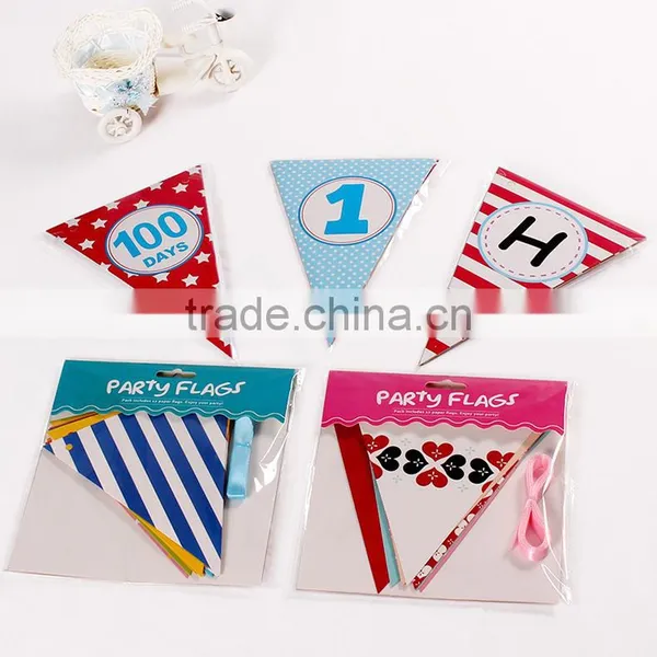 Hot Sell Party Decoration Bunting Flag/ Birthday Pennant photo-6
