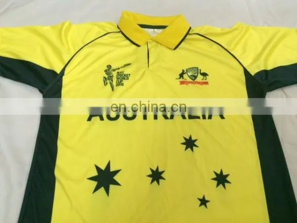 Australia 2015 Cricket World Cup Authentic Jersey photo-2