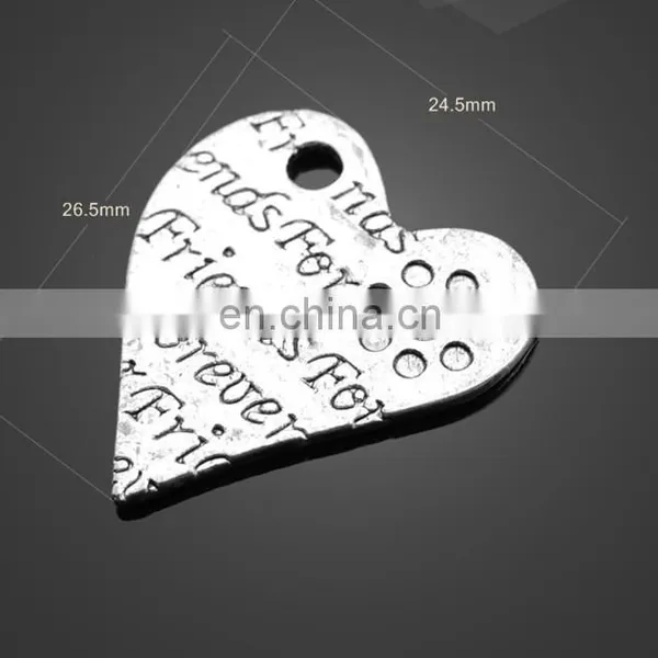 Wholesale Heart Shape Pendant Alloy Pendant Inner Wear Accessories photo-3