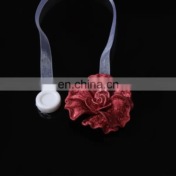 Fashion Decoration Heart-shaped and Pearl Design Curtain Buckle photo-3