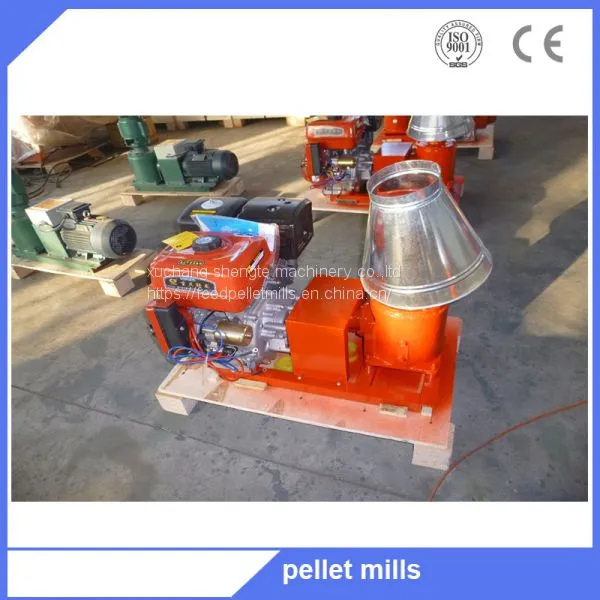 Diesel engine chicken processing machine feed pellet mill machine
