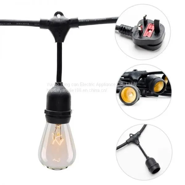 LED Outdoor Waterproof Lamp String Ball Lamp String LED Color Lamp Christmas Decoration Lamp Outdoor Decorative Lamp photo-4