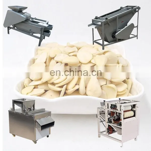 Peanut Red Skin Peeling Machine Almond Strip Cutting Machine Bean Slicer photo-4