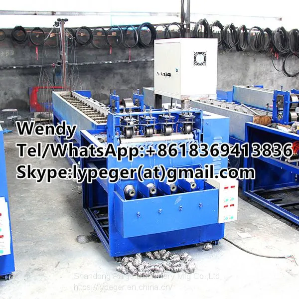Scourer Ball Integrated Making Machine for Making Cleaning Balls photo-4
