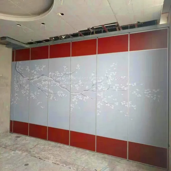Foldable Collapsible 65 mm Movable Partition Wall for Meeting Room Office photo-3
