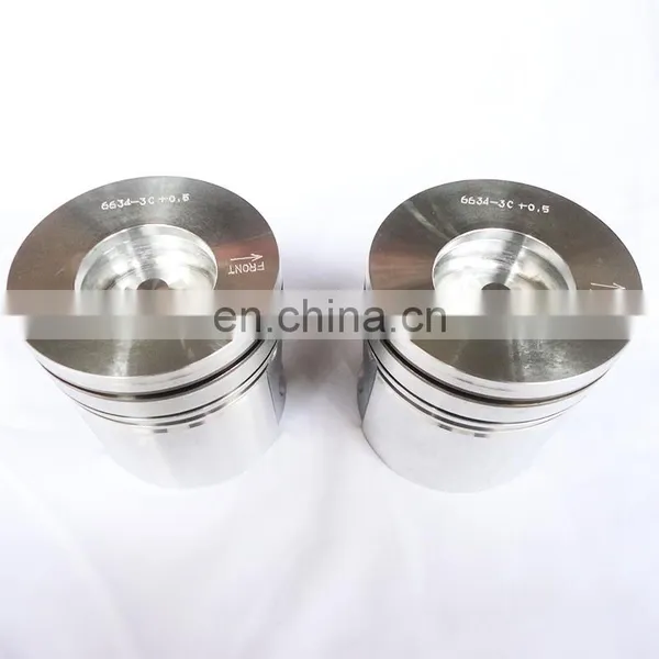 DCEC Dongfeng Truck Diesel Engine Parts 6BT Piston Kit 3926634 Piston