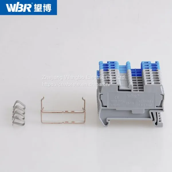 Spring Terminal Screw Terminal Block ST1.5 Pure Copper Connector photo-4