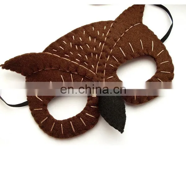 Wholesale Halloween Felt Kids Crafts Animal Mask for Children photo-4