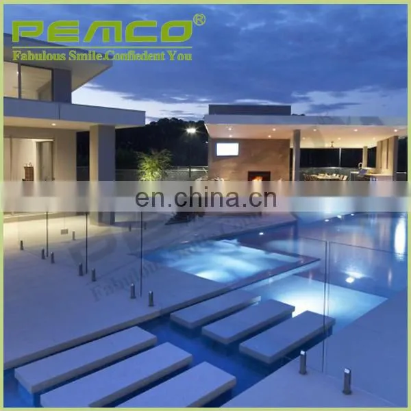 Factory Wholesale 304 316 Stainless Steel Frameless Swimming Pool Glass Pool Fence Spigot photo-6