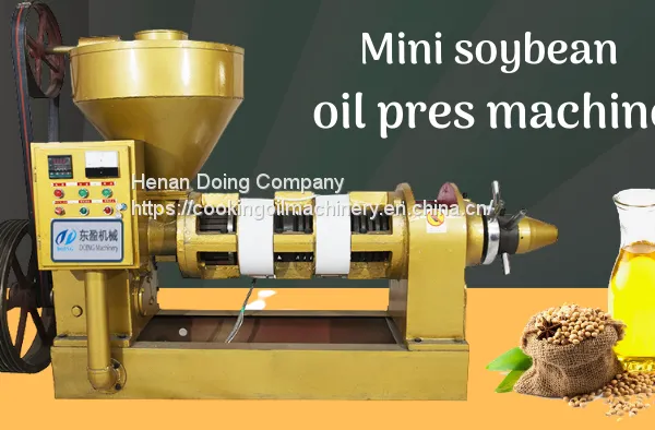 Small Home Use Soybean Oil Pressing Machine photo-2