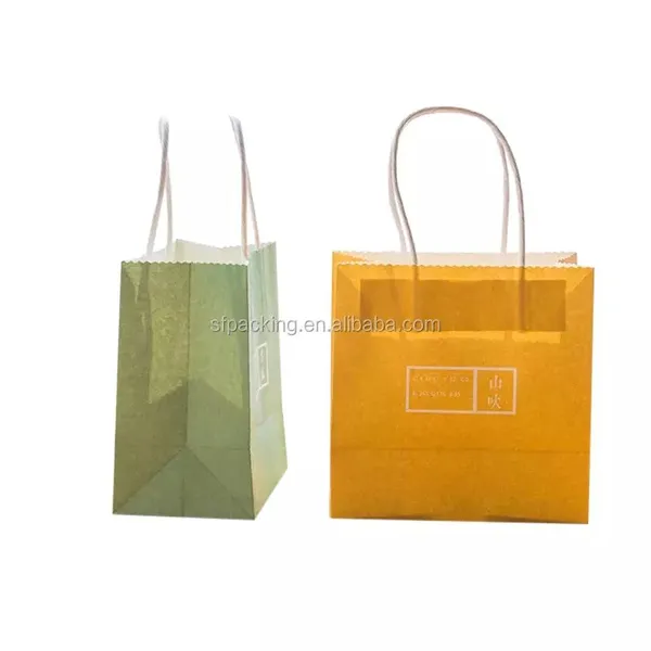 Wedding Party Kraft Paper Gift Bag With Custom Logo photo-3