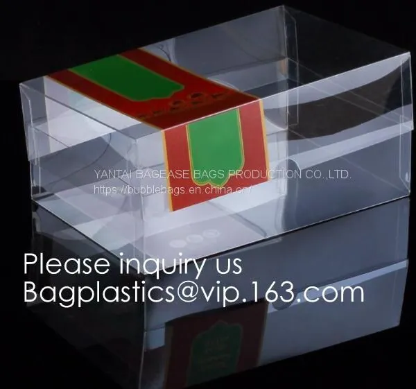Frosted Plastic Box With Hanging Hole, Plastic Folding Box Custom PET/PVC/PS Folding Box photo-5