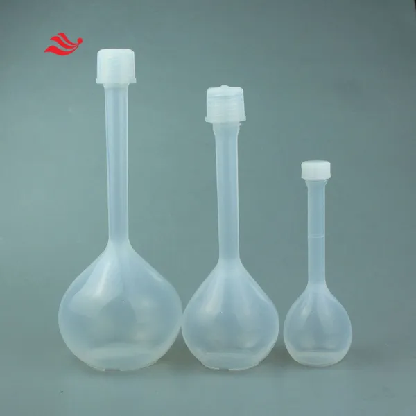 1000ml FEP Volumetric Flask With Seamless Mould 100% Leakproof Fluon Manufacturer photo-2