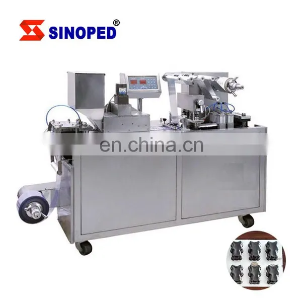 Automatic Capsule Tablet Jam Honey And Chocolate Blister Packing Machine Dpp80 For Medicine Food photo-4