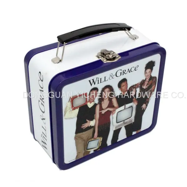 Lunch Handle Tin Box photo-2