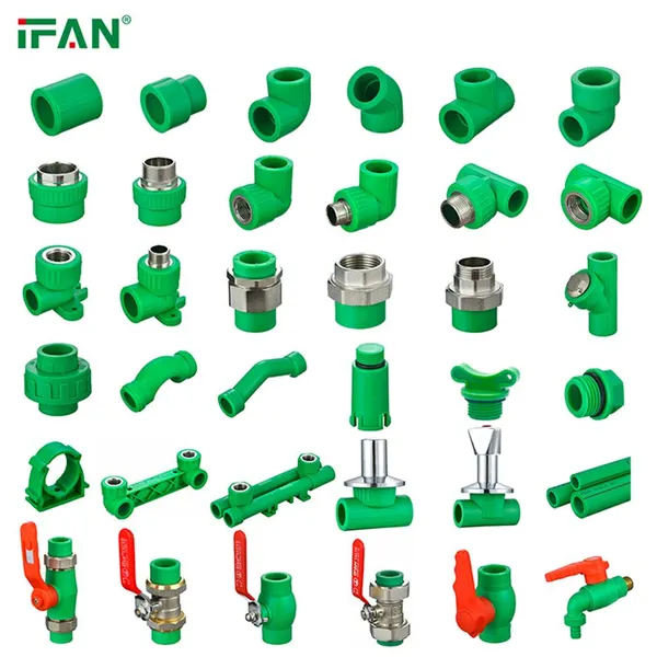 IFAN PN12.5/PN16/PN20/PN25 Plumbing Plastic Green White Water Pprc PPR Pipe for Hot and Cold Water Supply photo-4