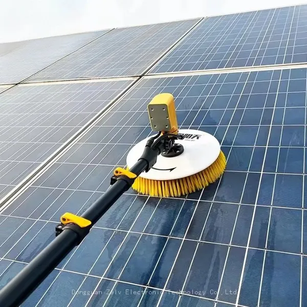 Solar Cleaner Machine Solar Panel Cleaning Robot Water Fed Pole Equipment Machine photo-2