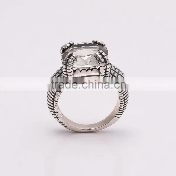 GREEN AMETHYST Ring,925 Sterling Silver Jewelry Wholesale,WHOLESALE SILVER JEWELRY,SILVER EXORTER,SILVER JEWELRY FROM INDIA photo-3