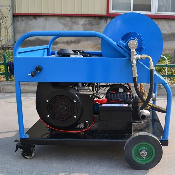 RELIABLE 200bar High Pressure Sewer Pipe Cleaner Diesel Powered 70Lmin for Drainage New Condition photo-5