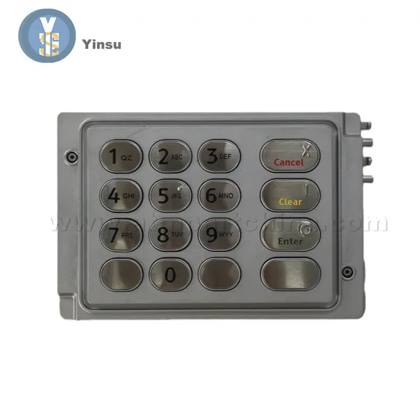 NCR EPP-3(S) UK3 Stainless Steel Keyboard 445-0745420 Generation 2 Module Assembly photo-5