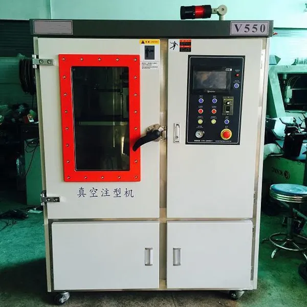 High Efficiency Vacuum Casting Machine for Rapid Prototyping | Double-Chamber Silicone Mold Casting Equipment photo-3