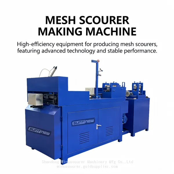 Professional Mesh Scouring Ball Making Machine for Cleaning Products
