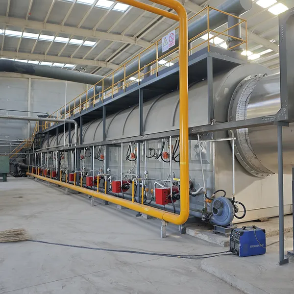Latest Technology Waste Tire Plastic to Fuel Oil Pyrolysis Machine Continuous Plastic Pyrolysis Plant for Sale