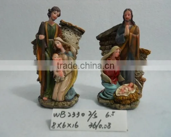 Polyresin Religious Nativity Set Religious Item Home Decoration Desktop Decoration photo-2