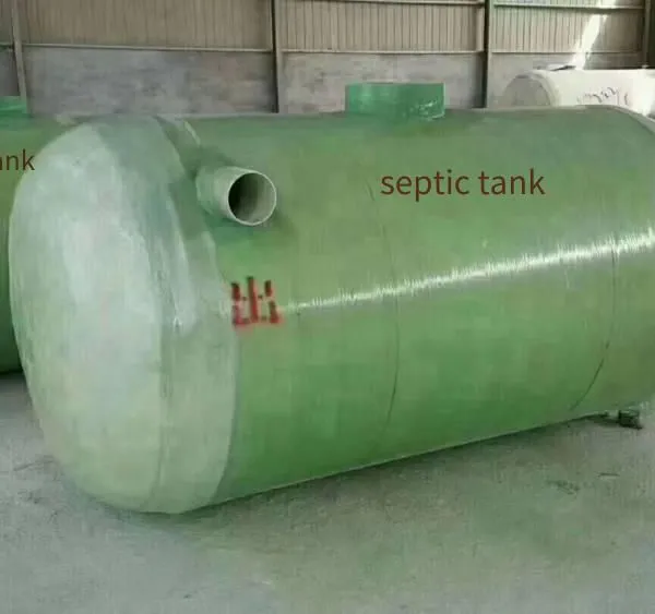 Finished Frp Septic Tank, Sewage Treatment Tank, Small Winding Oil Separation Sedimentation Tank for Rural Household Use, Yutai Environmental Protection
