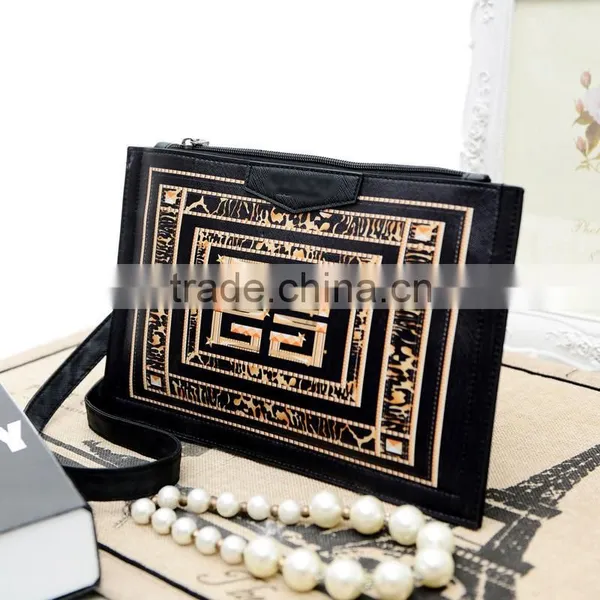 Flower Printed Leather Handbags Wholesale Ladies Tote Bag Direct Buy China Lady Handbag photo-3