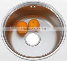 Small Round Bowl Sinks Stainless Steel Kitchen Sink and Wash Basin HD430 photo-2