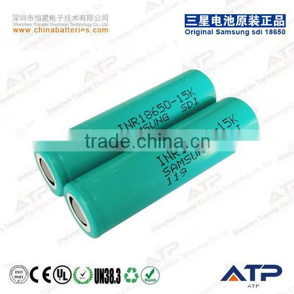18650 High Discharge Rate Battery Cells / Samsung Sdi 18650 / Samsung INR18650-15K photo-4