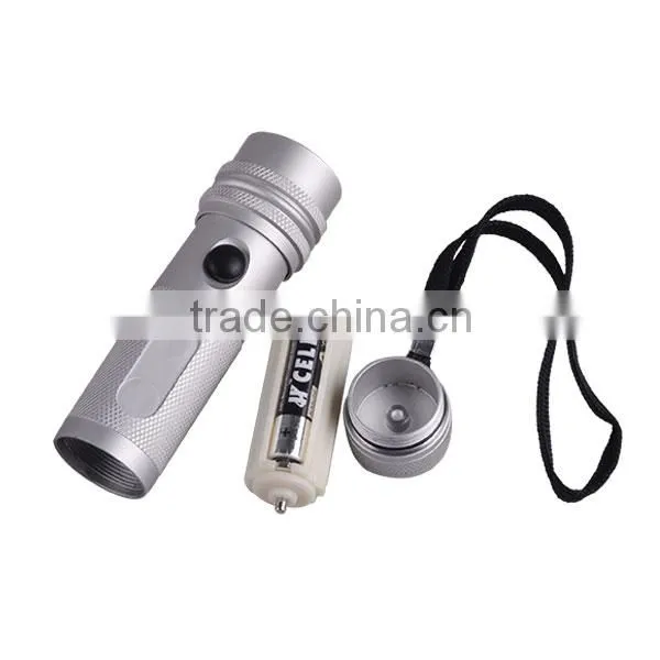 High Quality Durable Flashlight Torch Branded 12 LED Torchlight for Promotion photo-4