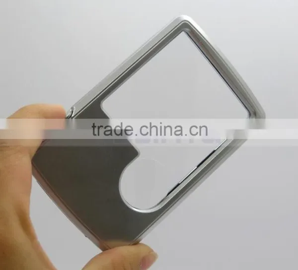 Button Battery Logo Printing Card Magnifier LED Magnifying Bookmark photo-3