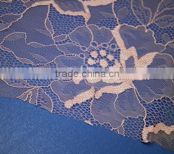 Colourful Bridal Lace Fabric With Flower for European Market photo-6