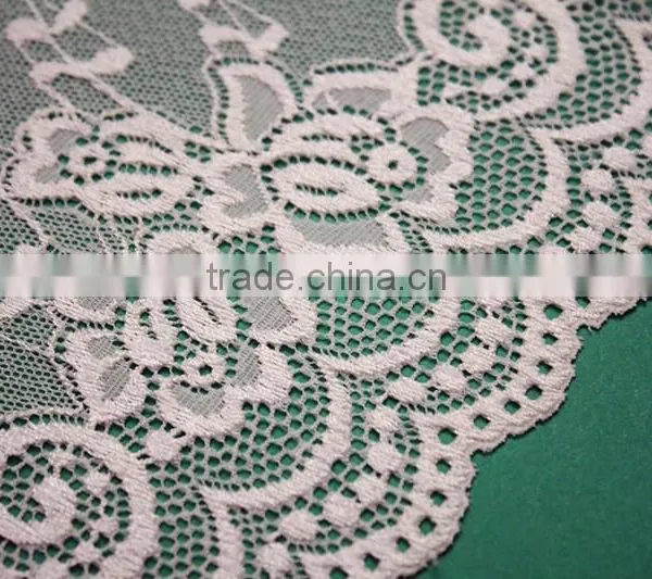 Hot Sale Chemical Lace Embroidery ,stretch Lace Fabric photo-5