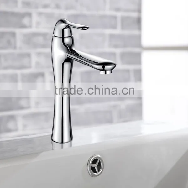 Unique Design Chrome Plated Bathroom Faucet BNF017 photo-3