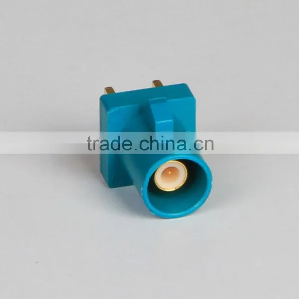 Fakra Plug PCB Mount Connector & Waterblue Neutral Coding Mini RF Connector PCB photo-4