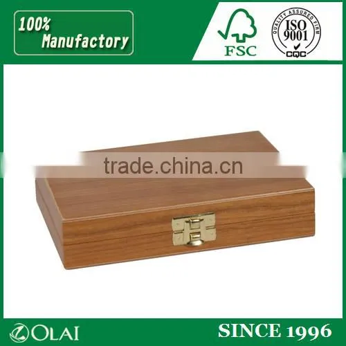 2015 Wholesale Custom Design Luxury Wooden Coin Collect Case photo-3