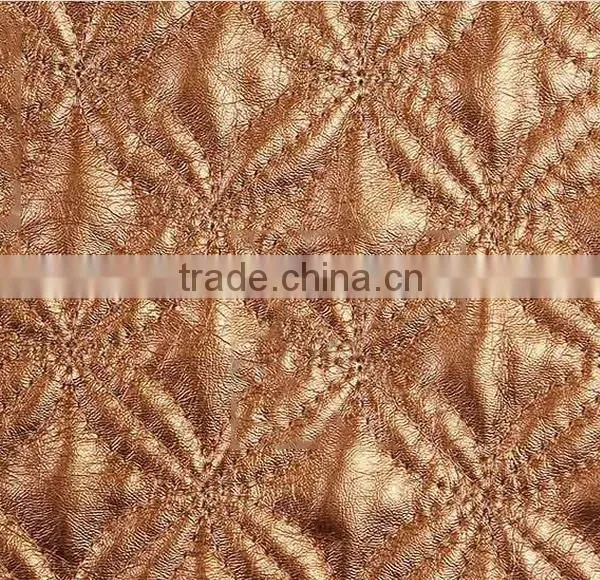 Flexible and Tough Waterproof Faux Leather Upholstery Fabric PVC Leather photo-2