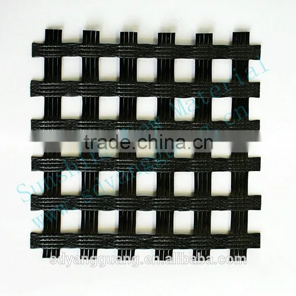 Warp Knitted Galssfiber Geogrid